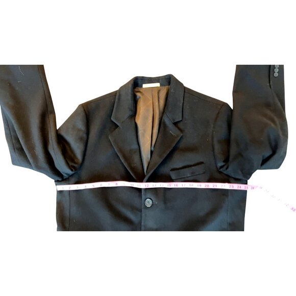Michael‎ Kors Men's wool cashmere blend coat black size 46L - Picture 8 of 13